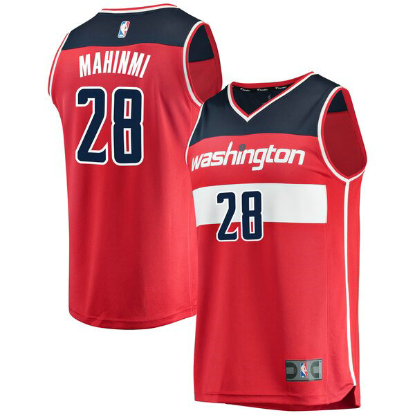 Camiseta Ian Mahinmi 28 Washington Wizards Icon Edition Rojo Hombre